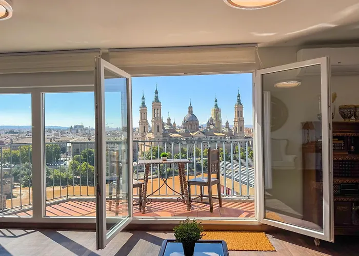 Views To El Pilar- Turistea 公寓 萨拉戈萨